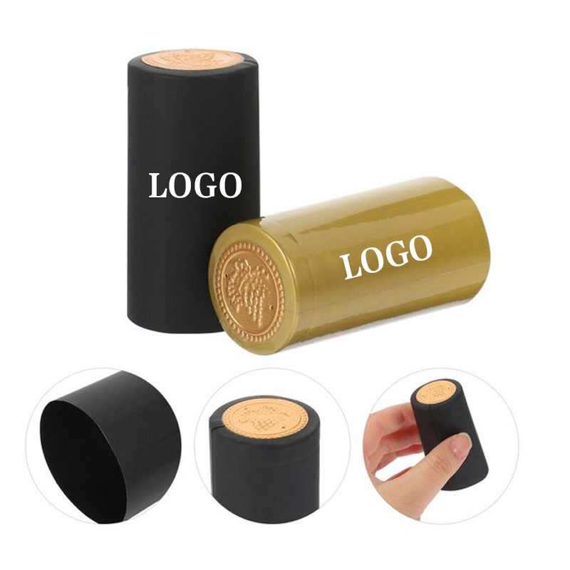 heat capsules shrink capsule pvc clear shrink sealing cap Seal Pilfer Proof Ropp Aluminium plastic Cap