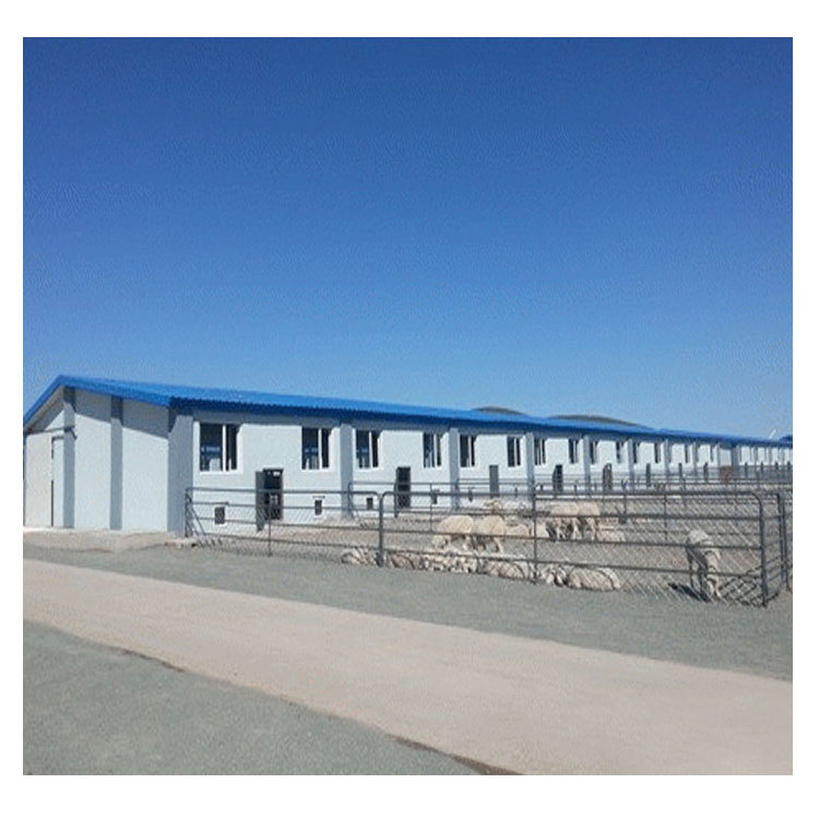 Modern Design Steel Structure Cow Cattle Dairy Milking Farm Goat Farming House Shed Building