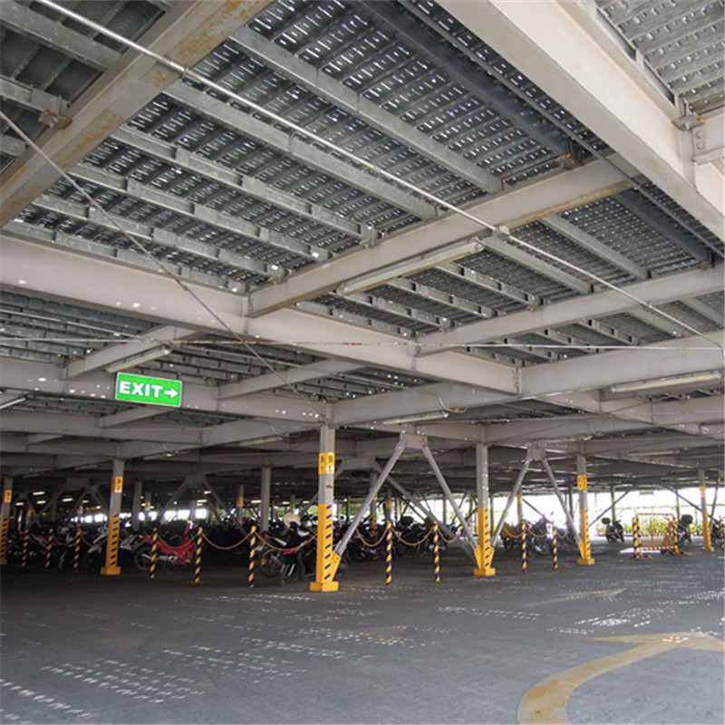 Hot sale Q355  modern prefabricated steel car parking structure car garage