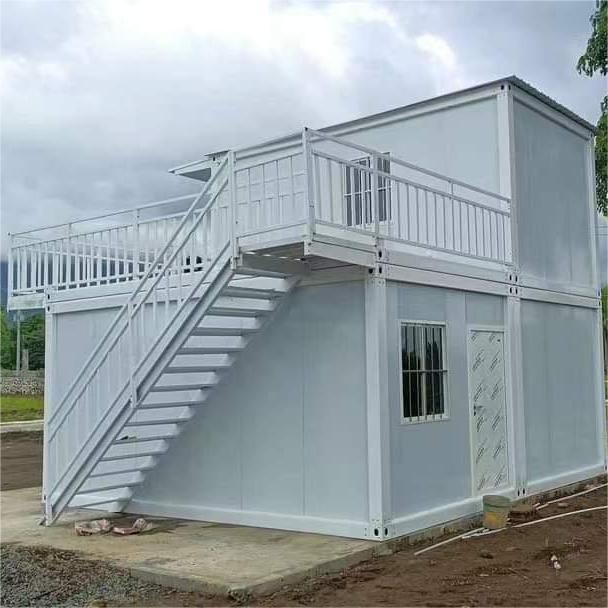 20ft/40ft Prefabricated Container Homes Quick-Install Mobile Prefab Houses for Sale with Bedrooms Toilet