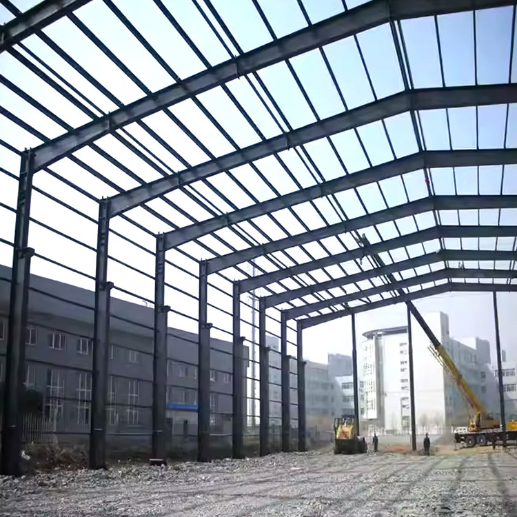 Prefab steel structure dairy cow shed sheep barn farm prefabricated steel structure farm