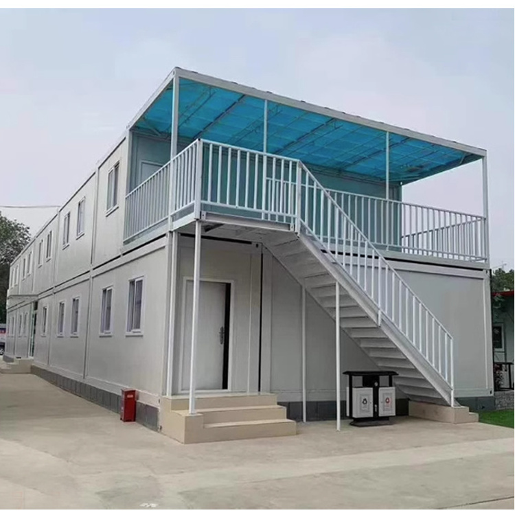 Europe and America labor camp mobile cabins flat pack container house 40ft container house luxury prefabricated home