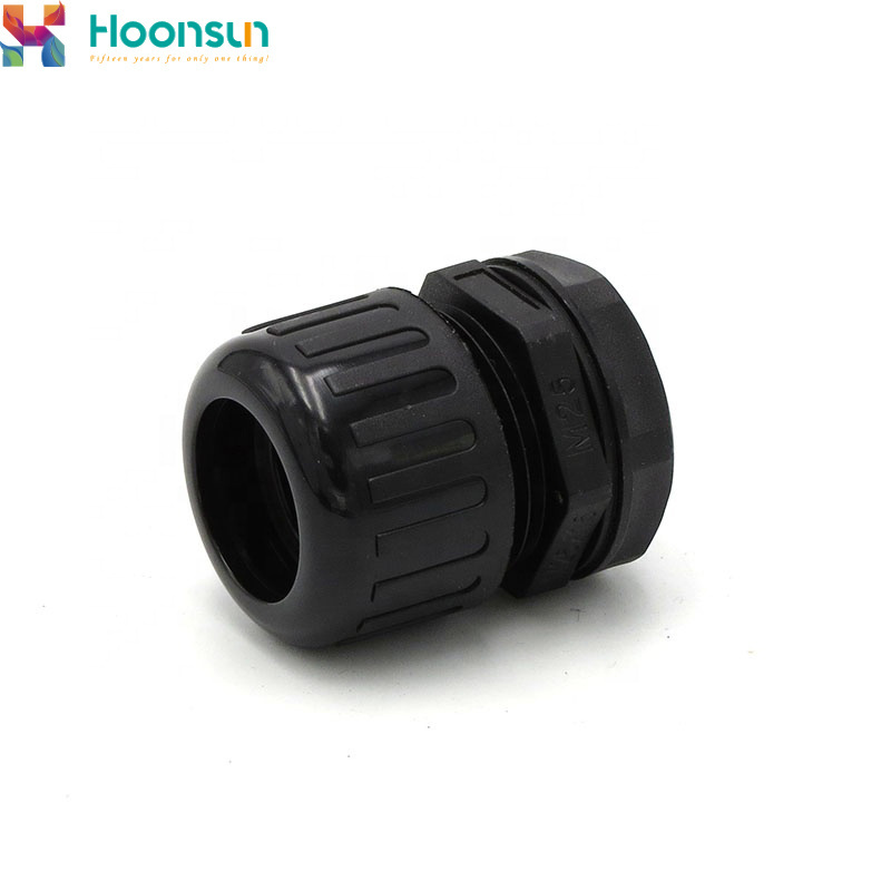 wholesale nylon flexible pipe fitting nylon powerful watertight corrugated hose fitting hose joint