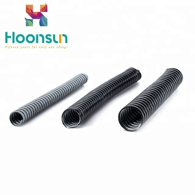 PVC jacketed metallic grey metal flexible conduit flexible corrugated electrical conduit pipes