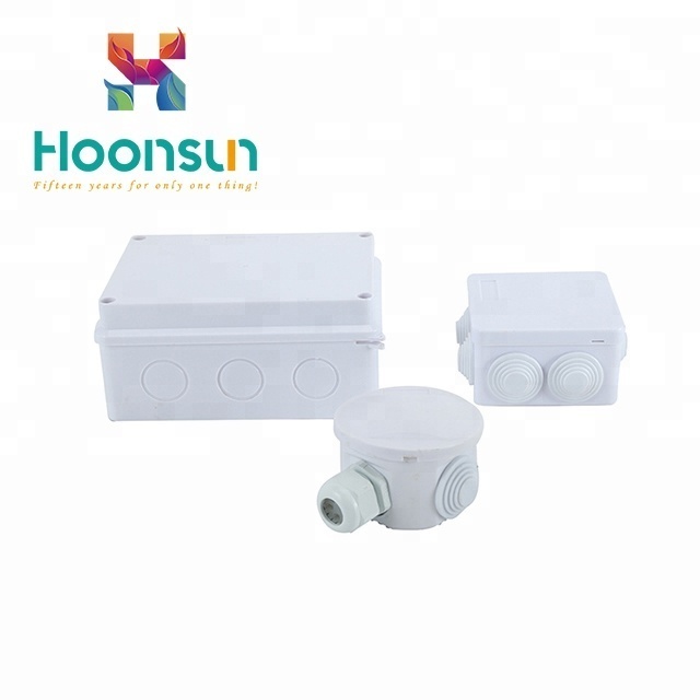 Outdoor IP65 Waterproof Electrical Enclosure 100*100*70 ABS PC Plastic Junction Box