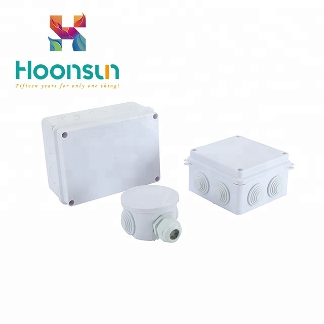 Outdoor IP65 Waterproof Electrical Enclosure 100*100*70 ABS PC Plastic Junction Box