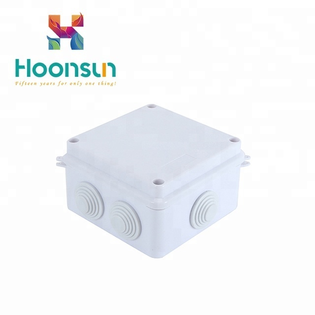 Outdoor IP65 Waterproof Electrical Enclosure 100*100*70 ABS PC Plastic Junction Box