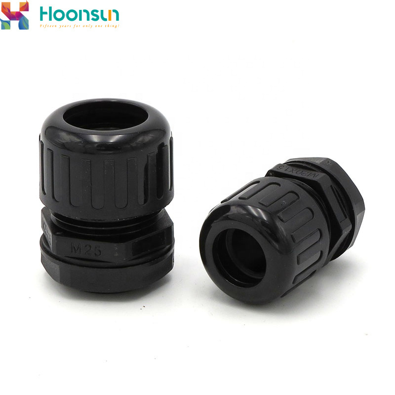 wholesale nylon flexible pipe fitting nylon powerful watertight corrugated hose fitting hose joint