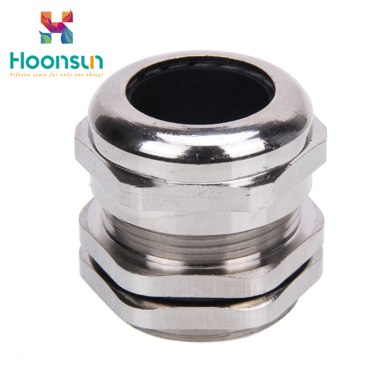 HOONSUN IP68 waterproof atex gland pg7 pg16 m16 m20 m24 4-8mm cable glands connector brass metal stainless steel cable gland