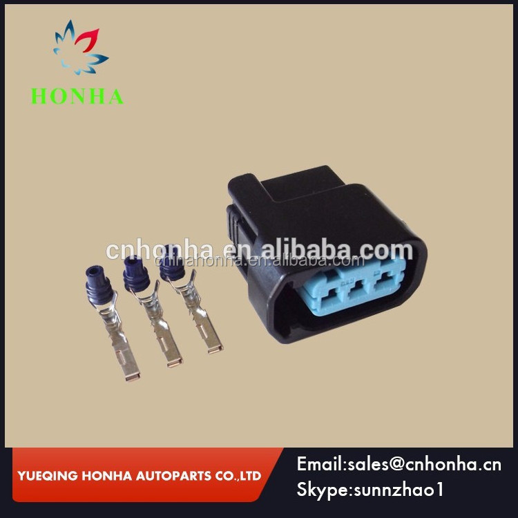 3 Pin 6189-0728 female waterproof automotive electrical connector