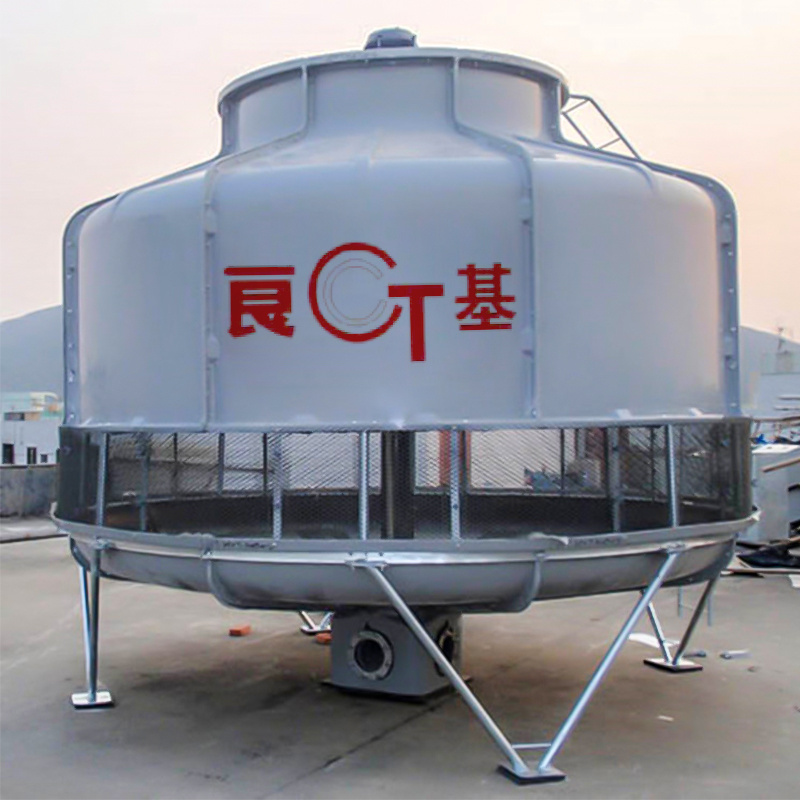 Round Frp Type Counter Flow Open Mini Cooling Tower 20 Ton