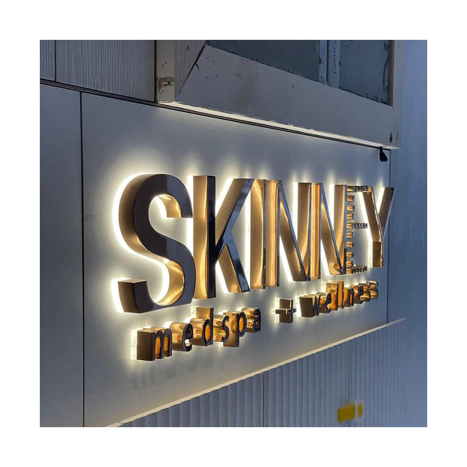 Wholesale Customization  Led Channel Letters business sign custom led illuminated electronic sign