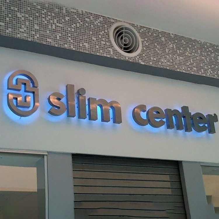 Manufacturer Custom wall 3d logo sign led business signs shop name Business Sign outdoor 3D Channel Letter