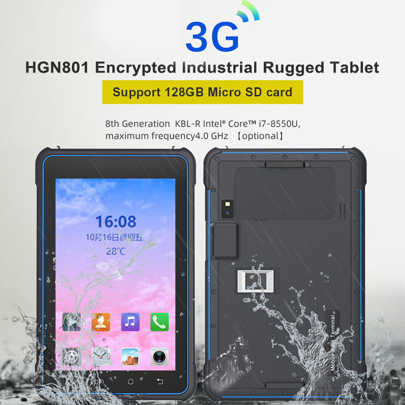 8 inch android rugged tablet android 1000 nits rfid tablet rugged