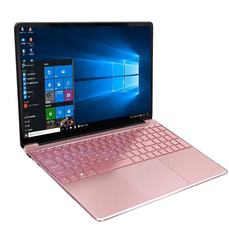 U-ltra Slim Win 10  for I-ntel Celeron J4125 Notebook Rugged 8gb Ram 512g Ssd Pink Oem Laptop