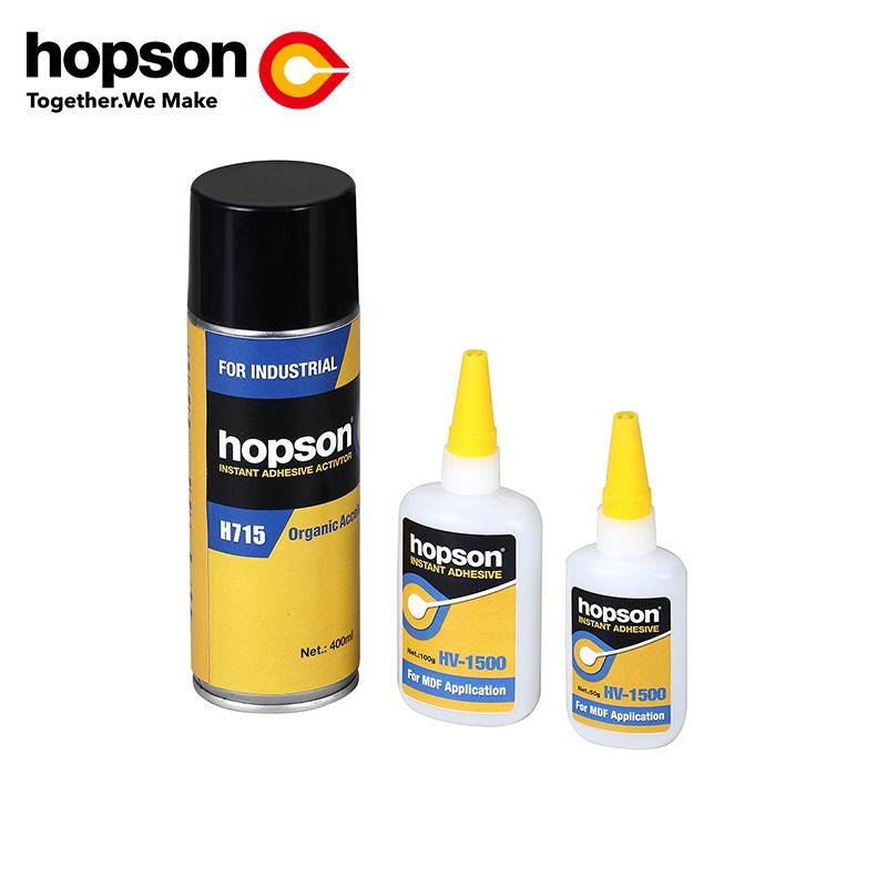 Hopson W-1500 specialized industrial adhesive hard wood and frame bonding 20g/50g/1kg/20kg MDF kit fast glue wood glue mdf glue