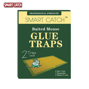 Smart Catch Sticky glue mouse Traps plastic/ Paper Board