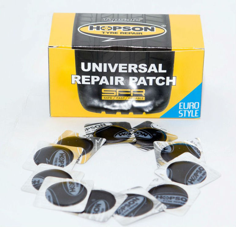 25/35/45/60/80mm US Style Inner Tube Repair Universal Patch Self- vulcanizing Tyre Cold Patch