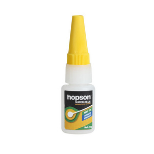 Hopson 50g Plastic Bottle Fast Drying Strong Glue  Super Glue Ethyl Cyanoacrylate Glue