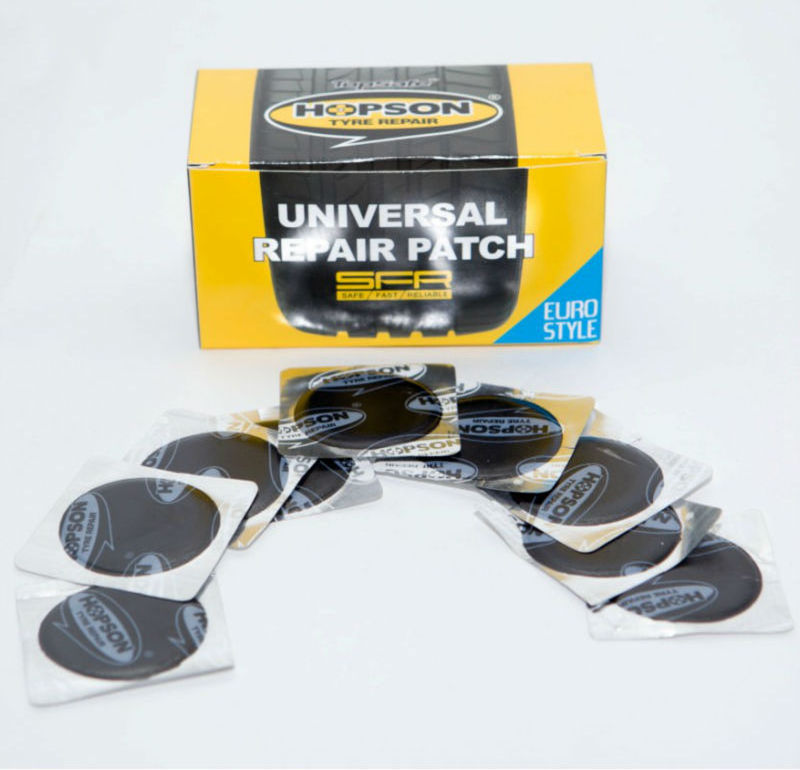 25/35/45/60/80mm US Style Inner Tube Repair Universal Patch Self- vulcanizing Tyre Cold Patch