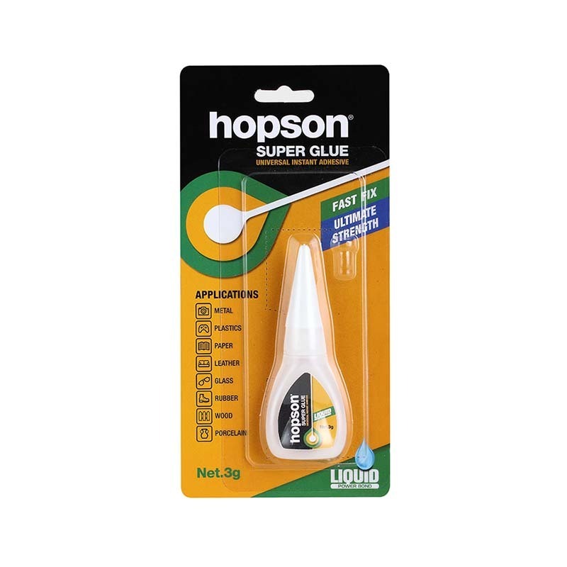 Hopson HCP-101 flexible  adhesive super glue wholesale  polyfix instant super glue 505 With Pin