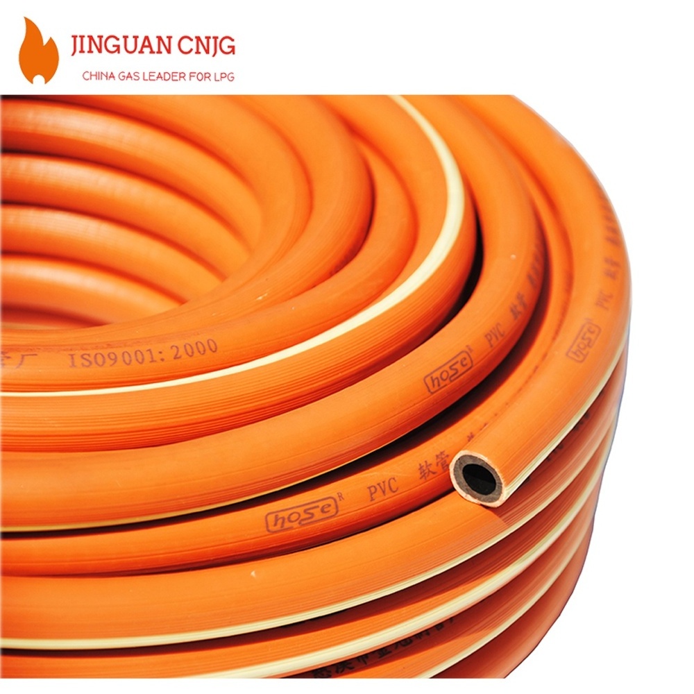 Best Quality 3/8-Inch Orange PVC LPG Hose Pipe,Braided LPG Gas Hose,LPG Gas Hose 8mm