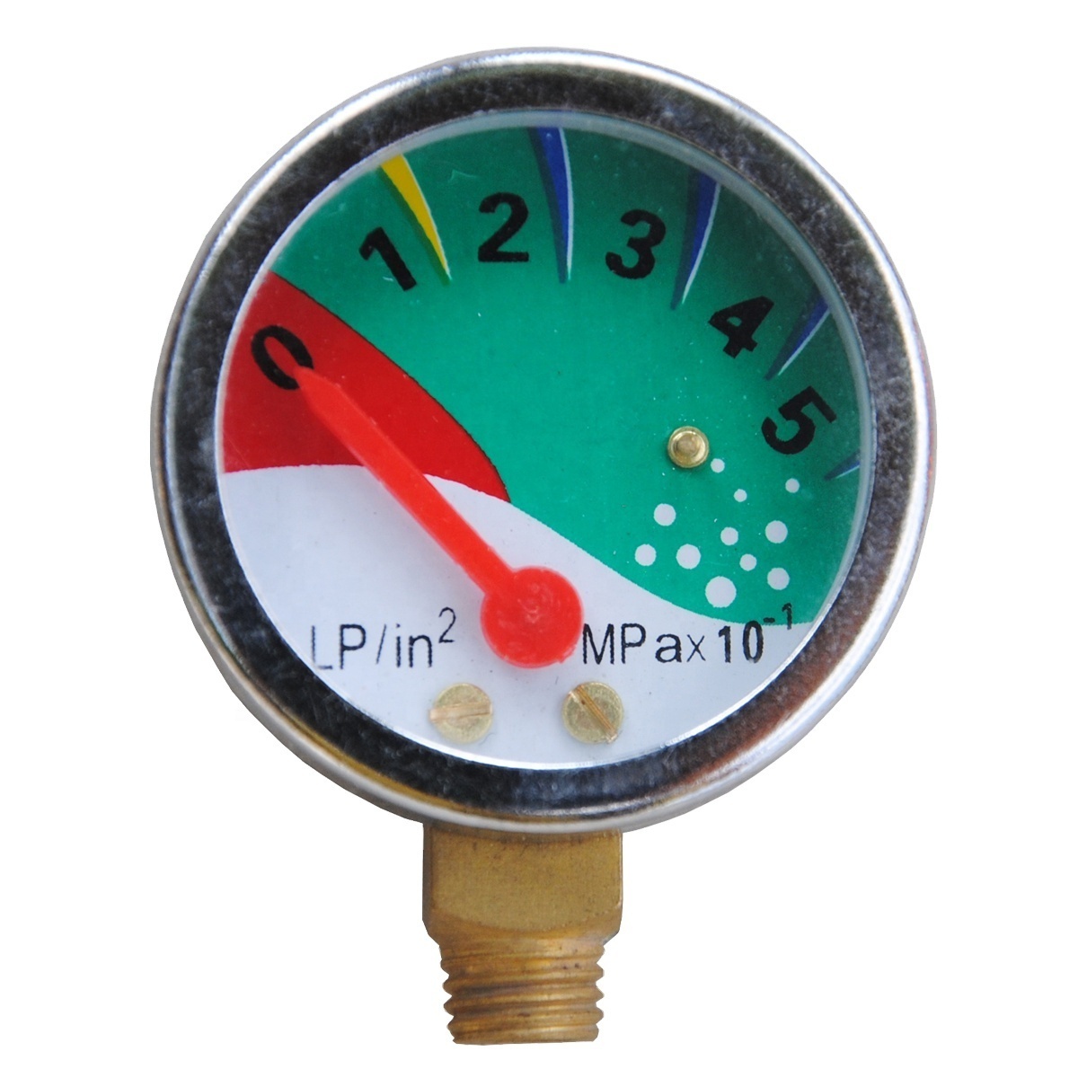 CNJG Propane LPG Gas Pressure Gauge Meter Manometer for LPG Butane Gas Cooking Regulator Cylinder Use