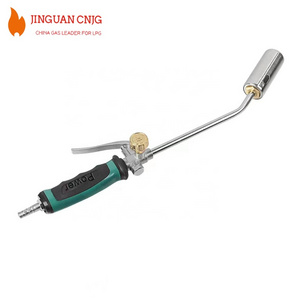 JG Camping Welding BBQ Butane Gas Torch Welding Gas Torch Butane Flame Thrower Outdoor BBQ Camping Ignition Blow Torch