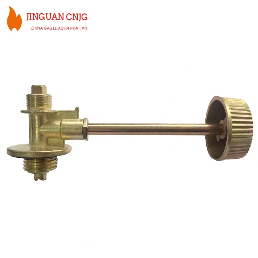 Orgas  brand single burner gas valve Cooking Gas Stove Brass Valve LPG Gas Cylinder Control Valve With Brass Handle Wheel