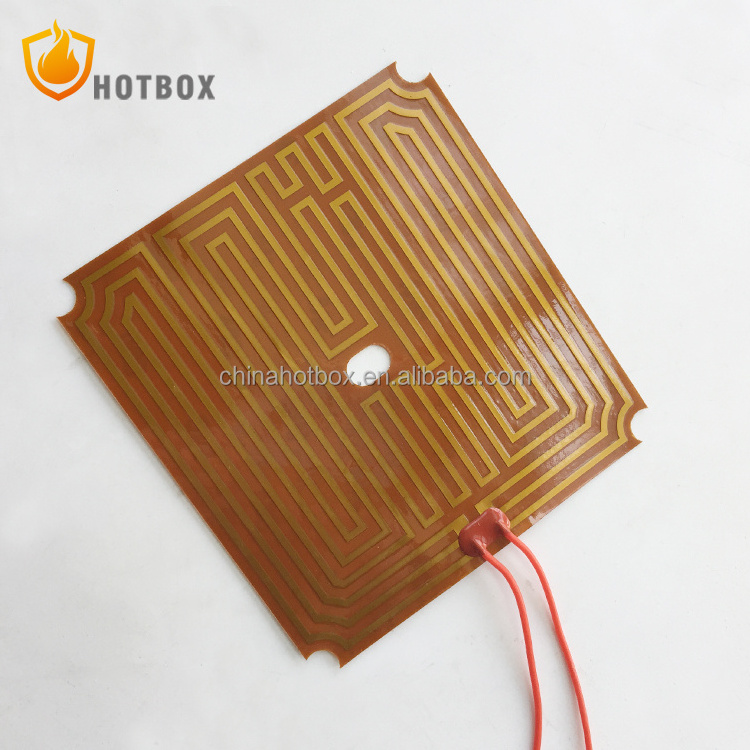 Custom kapton heater 12V 24V 36V 120v 220V thin film heated bed