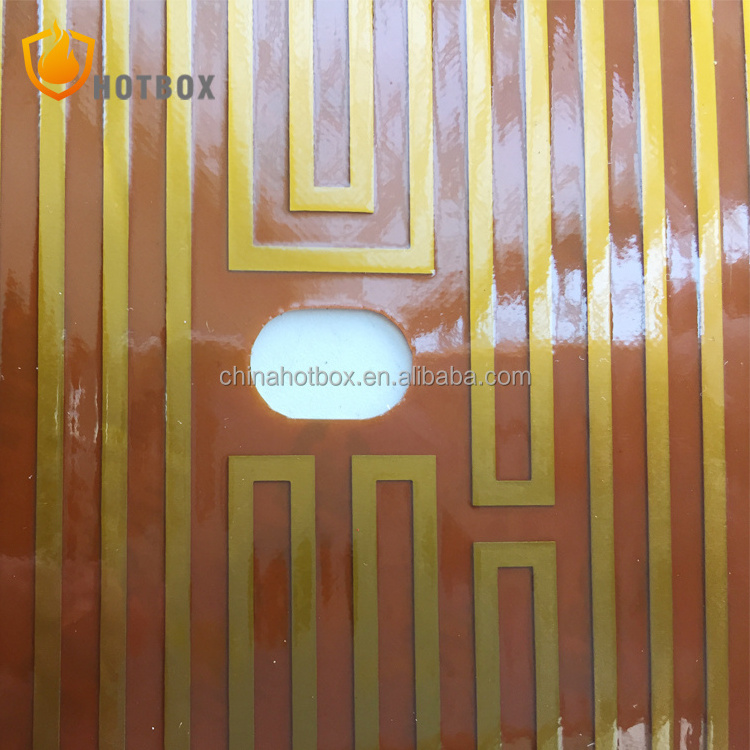 Custom kapton heater 12V 24V 36V 120v 220V thin film heated bed