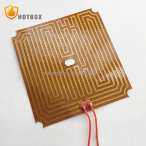 Custom kapton heater 12V 24V 36V 120v 220V thin film heated bed