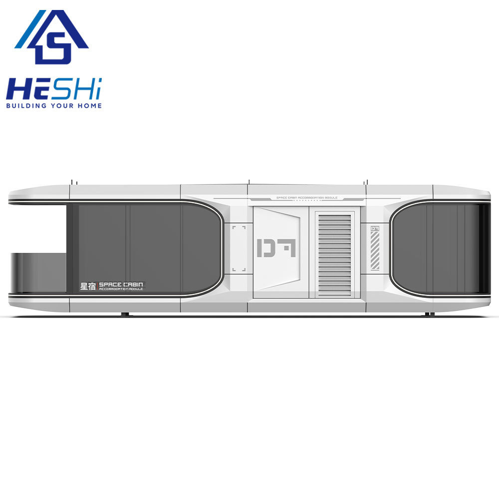 Anti-Seismic Mobile Luxury Prefab Villa Waterproof Capsule House Hotel Insulated Prefabricated Cabin Sleeping Pod