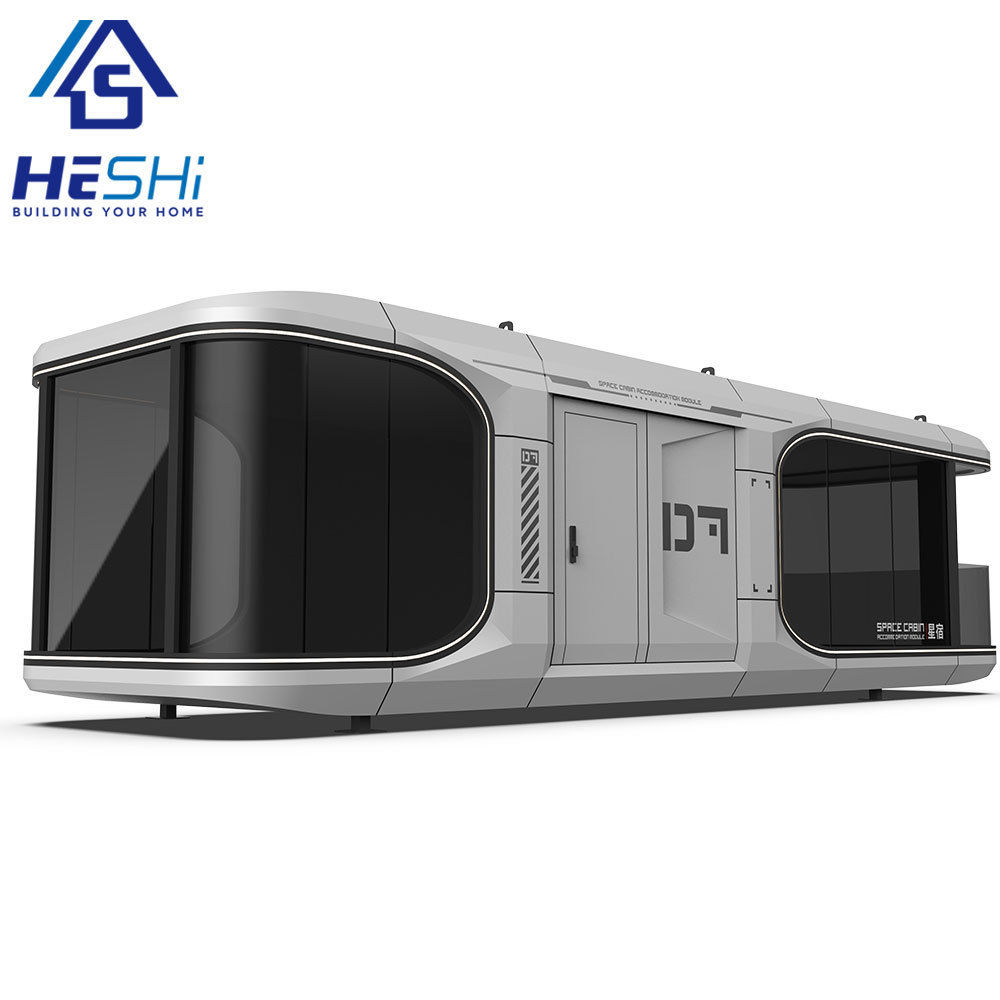 Anti-Seismic Mobile Luxury Prefab Villa Waterproof Capsule House Hotel Insulated Prefabricated Cabin Sleeping Pod