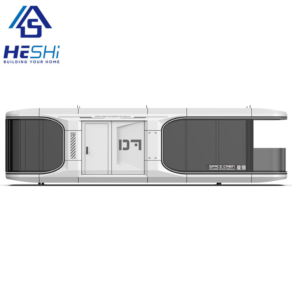 Anti-Seismic Mobile Luxury Prefab Villa Waterproof Capsule House Hotel Insulated Prefabricated Cabin Sleeping Pod