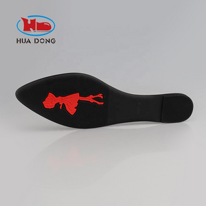 Sole Expert Huadong Ladies PVC Outsole Loafers New OEM Customized Sole Design Material de Calzado