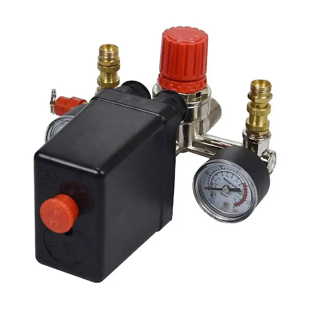 Air compressor regulator pressure switch set spare parts