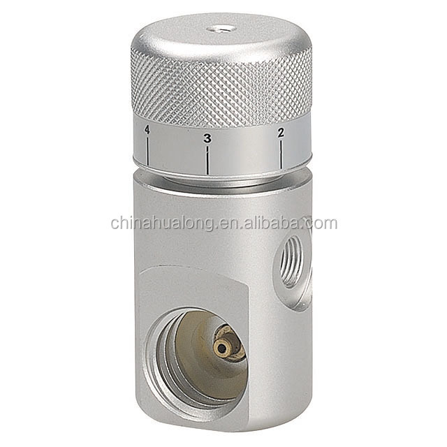 adjustable pressure soda water mini CO2 cartridge valve