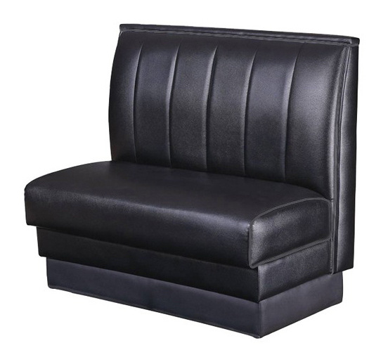 Chinese restaurant furniture leather booth seating for sale