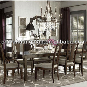 malaysian wood dining table sets furniture HDTS086