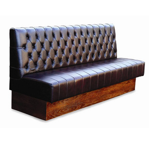 Foshan modern restaurant furniture sofa booth seating