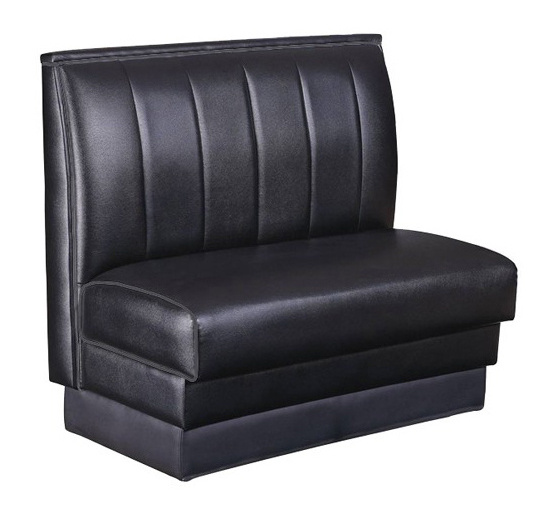 Chinese restaurant furniture leather booth seating for sale