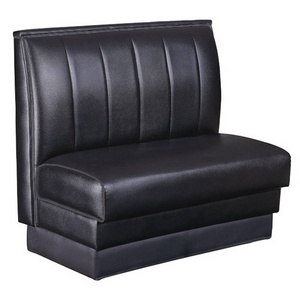 Chinese restaurant furniture leather booth seating for sale