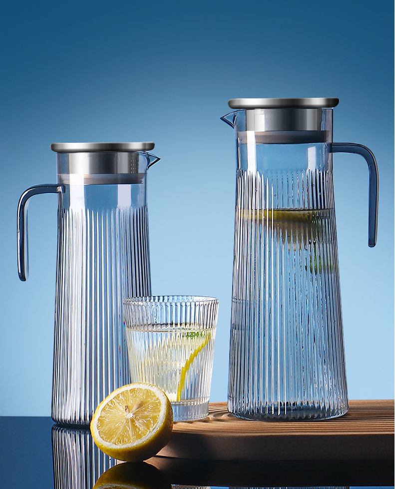 New Arrival Acrylic Plastic pitcher Drinking Tea Pots & Kettles Juice Water Jug for Home and Restaurant Use