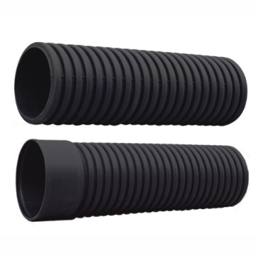 SN4 SN8 SN16 18 inch hdpe double wall corrugated PE drainage pipe dwc hdpe plastic culvert pipe