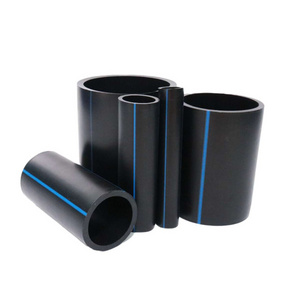 Pe100 Hdpe Pipe Polyethylene Pipes Pn6 Pn8 Pn10 Pn12.5 Pn16 Sdr 26 21 17 13.6 11 Dn200 110 Mm Black Hdpe Wate Pipe