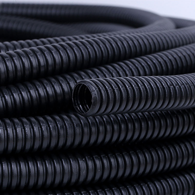 Sn4 Double Wall Pe Drainage Flexible 2 2.5 Inch Perforated Drain Hdpe Corrugated Pipe