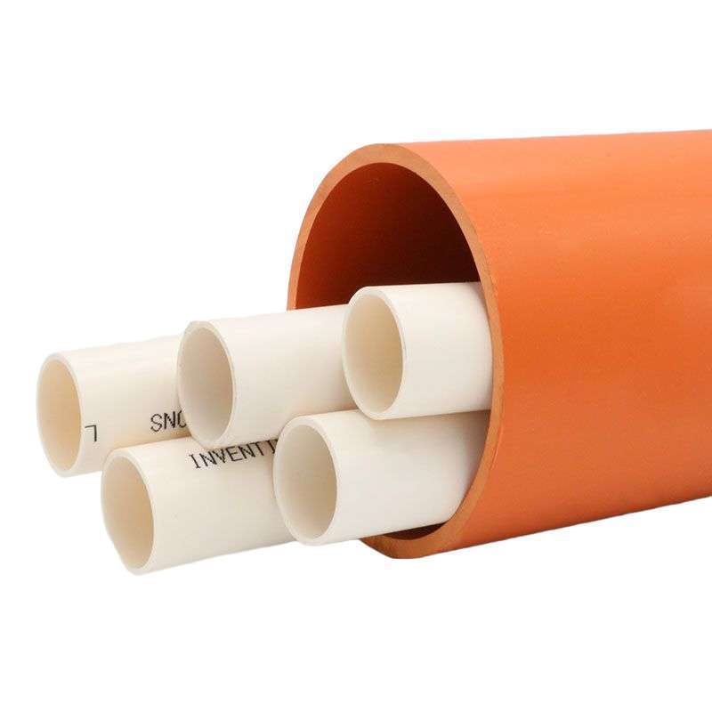 Orange Polyvinyl Chloride Fitting Manufacture In China 5 Inch Pvc Electrical Conduit Pipe