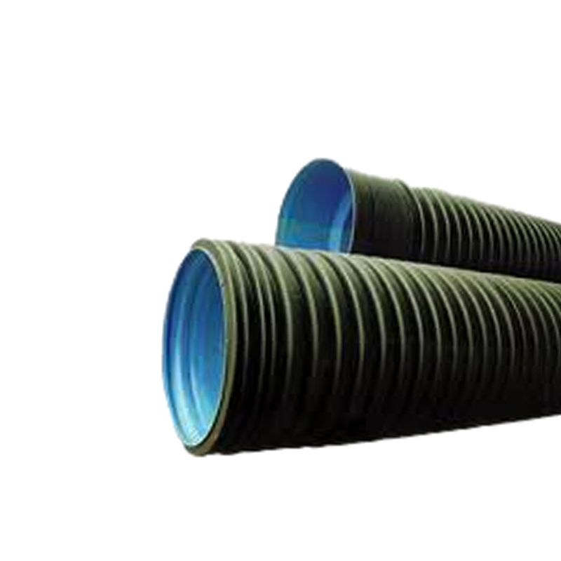 Sn4 Double Wall Pe Drainage Flexible 2 2.5 Inch Perforated Drain Hdpe Corrugated Pipe