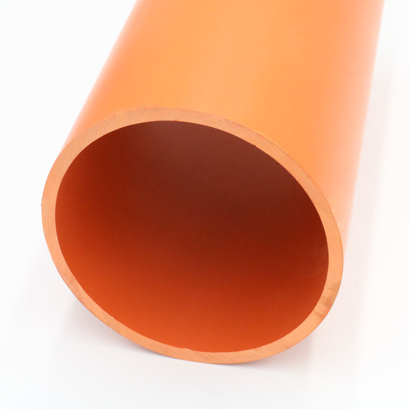 Orange Polyvinyl Chloride Fitting Manufacture In China 5 Inch Pvc Electrical Conduit Pipe